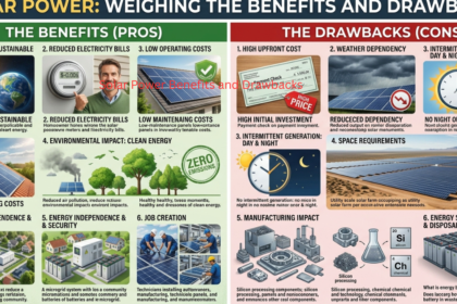 A detailed comparison chart highlighting key solar power benefits and drawbacks for homeowners considering solar energy solutions.