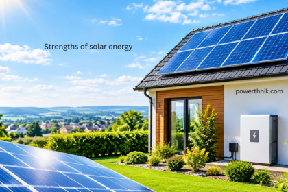 Strengths of solar energy shown through rooftop panels and home battery storage in the UK